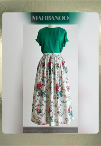 لباس مهمانی.تاپ دامن