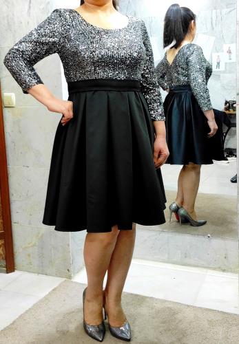 لباس کوتاه مجلسی شیک