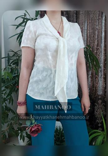 بلوز حریر مجلسی و شلوار